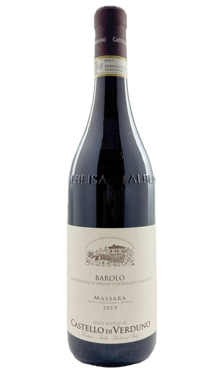 Bottle of Castello di Verduno, Barolo Massara, 2019 - Red Wine - Flatiron Wines & Spirits - New York