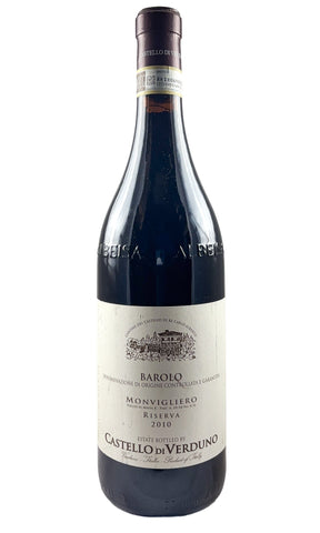 Bottle of Castello di Verduno, Barolo Monvigliero Riserva, 2010 - Red Wine - Flatiron Wines & Spirits - New York