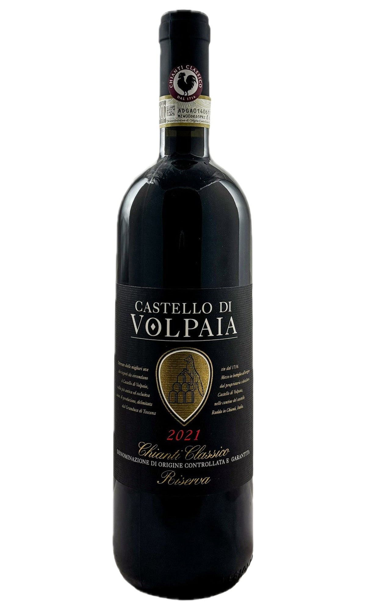 Bottle of Castello di Volpaia, Chianti Classico Riserva, 2021 - Red Wine - Flatiron Wines & Spirits - New York