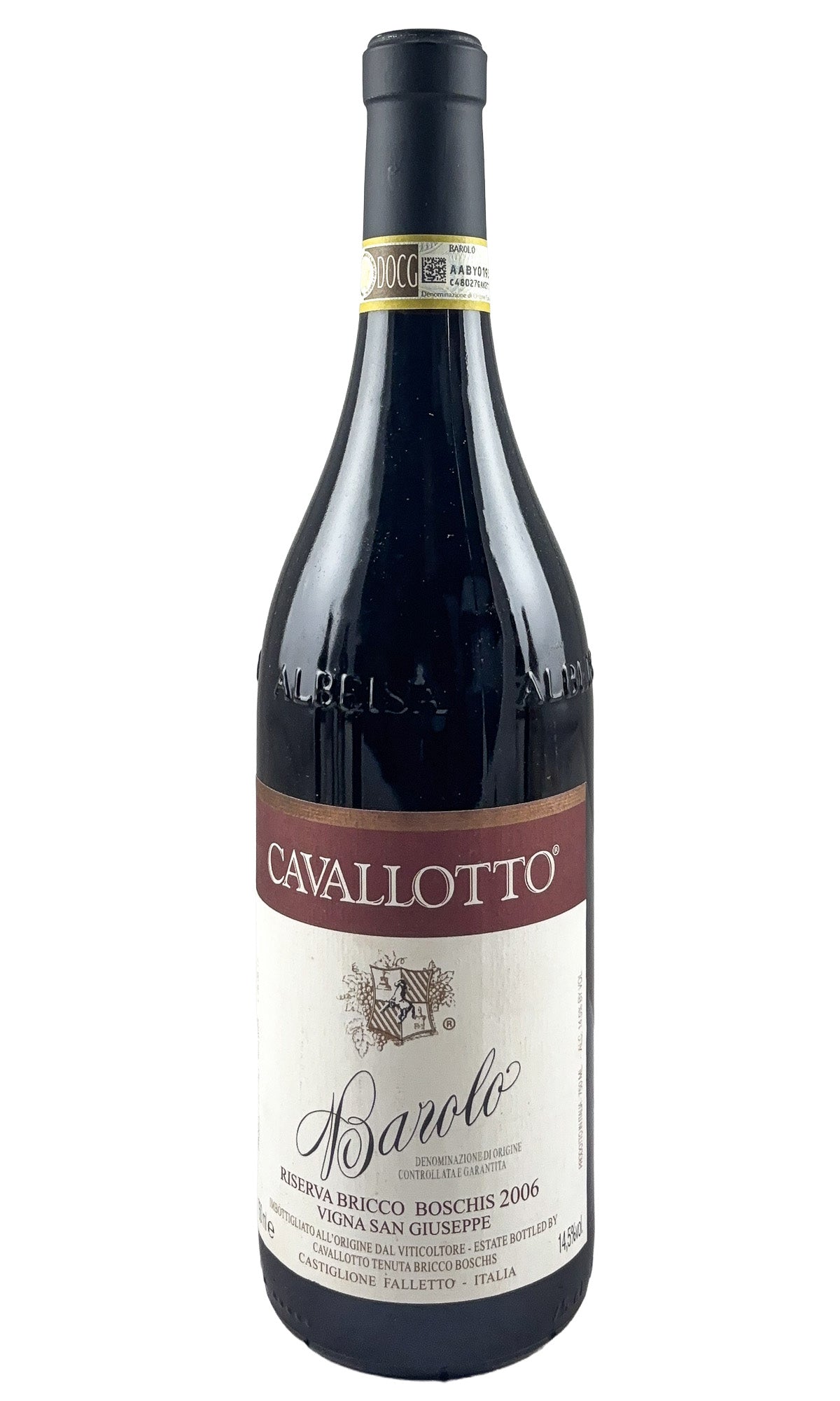 Bottle of Cavallotto, Barolo Riserva Bricco Boschis Vigna San Giuseppe, 2006 - Red Wine - Flatiron Wines & Spirits - New York