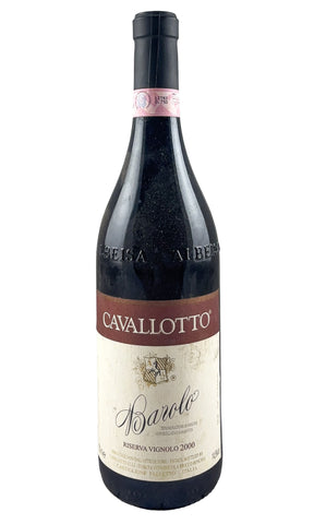 Bottle of Cavallotto, Barolo Riserva Vignolo, 2000 - Red Wine - Flatiron Wines & Spirits - New York