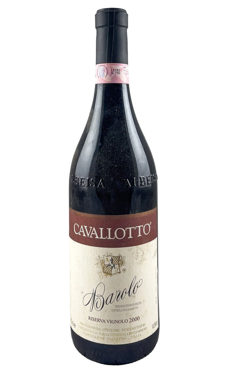 Bottle of Cavallotto, Barolo Riserva Vignolo, 2000 - Red Wine - Flatiron Wines & Spirits - New York