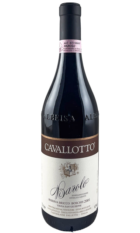 Bottle of Cavallotto, Barolo Riserva Vignolo Vigna San Giuseppe, 2001 - Red Wine - Flatiron Wines & Spirits - New York