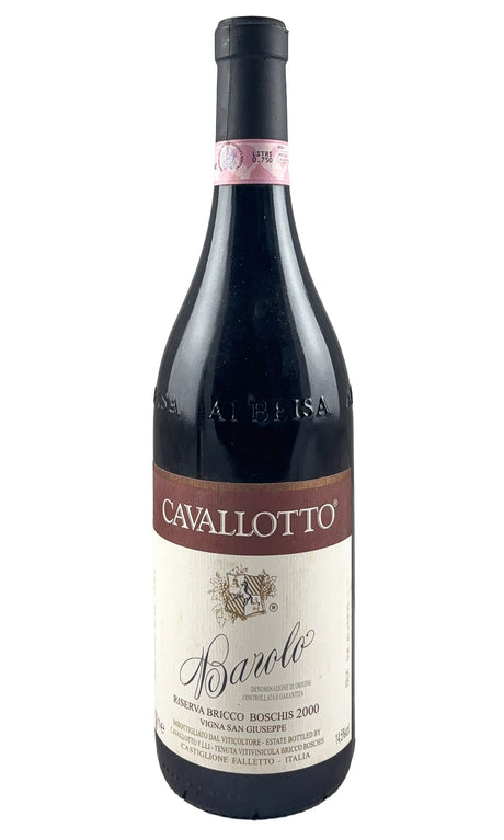 Bottle of Cavallotto, Barolo Vigna San Giuseppe, 2000 - Red Wine - Flatiron Wines & Spirits - New York