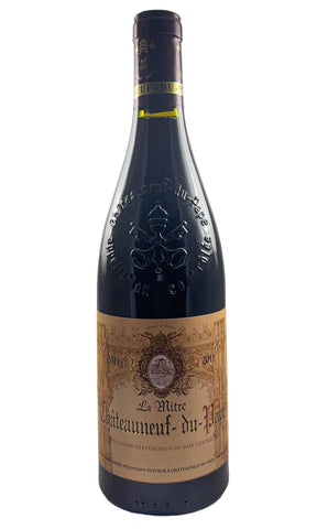 Bottle of Caves Saint Pierre, Chateauneuf-du-Pape La Mitre, 2011 - Red Wine - Flatiron Wines & Spirits - New York