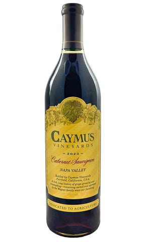 Bottle of Caymus Vineyards, Napa Cabernet Sauvignon, 2023 - Red Wine - Flatiron Wines & Spirits - New York
