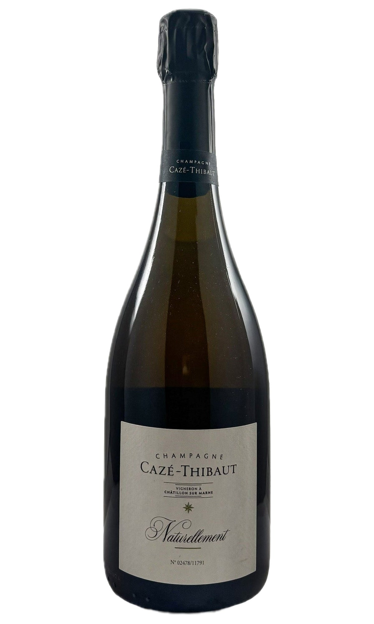 Bottle of Caze-Thibaut, Champagne Naturellement Blanc de Noirs Brut Nature [2022], NV - Sparkling Wine - Flatiron Wines & Spirits - New York