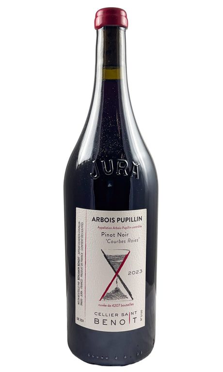 Bottle of Cellier Saint Benoit, Courbes Raies' Pinot Noir, 2023 - Red Wine - Flatiron Wines & Spirits - New York
