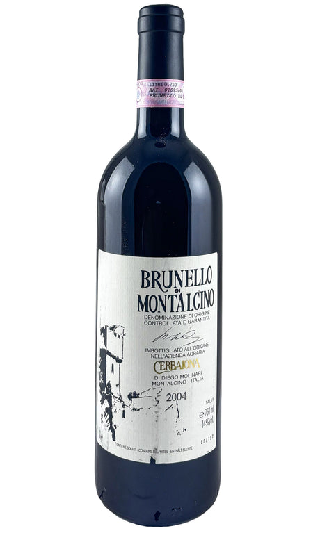 Bottle of Cerbaiona, Brunello di Montalcino, 2004 - Red Wine - Flatiron Wines & Spirits - New York