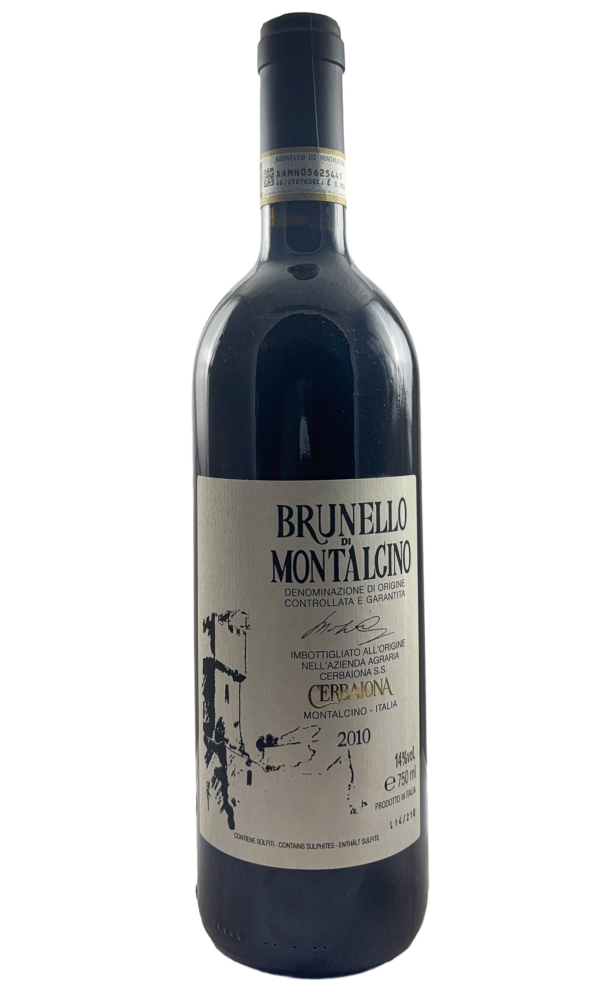 Bottle of Cerbaiona, Brunello di Montalcino, 2010 - Red Wine - Flatiron Wines & Spirits - New York