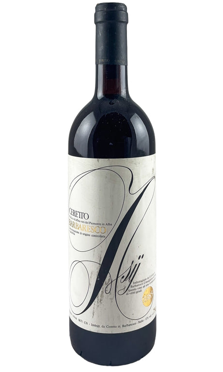 Bottle of Ceretto, Barbaresco Asij, 1985 - Red Wine - Flatiron Wines & Spirits - New York