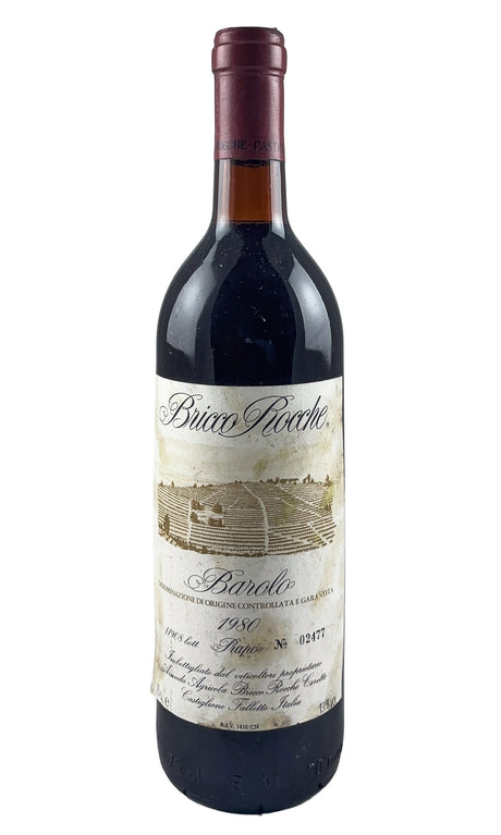 Bottle of Ceretto, Barolo Bricco Rocche Prapo, 1980 - Red Wine - Flatiron Wines & Spirits - New York