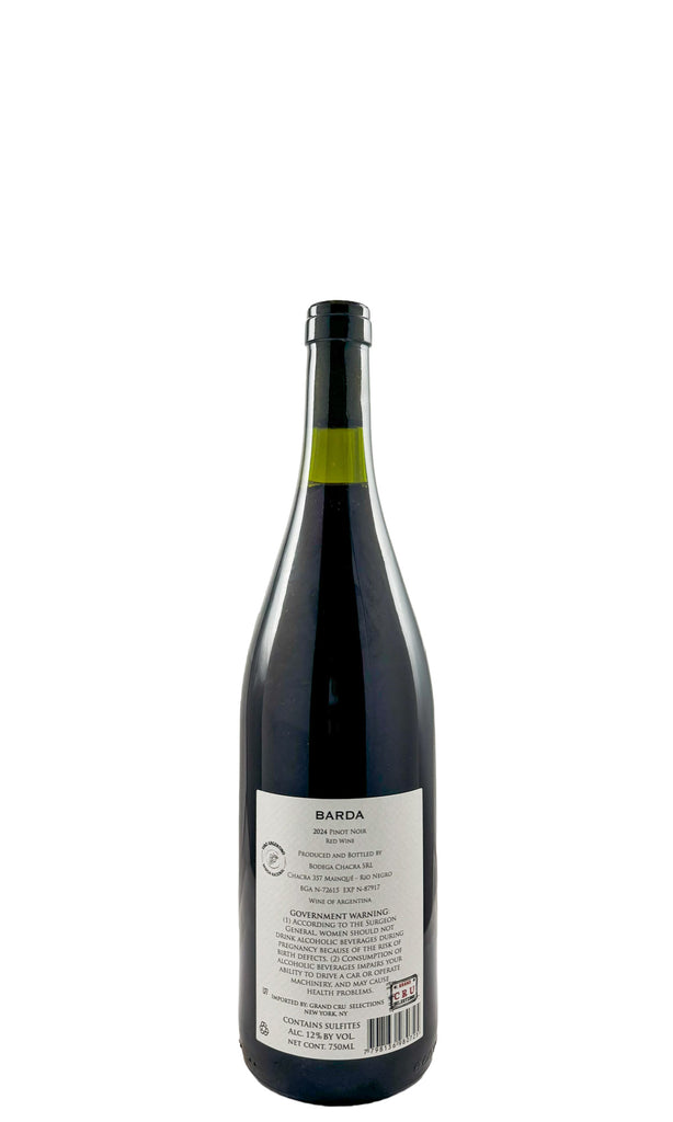 Bottle of Chacra, Pinot Noir Barda, 2024 - Red Wine - Flatiron Wines & Spirits - New York