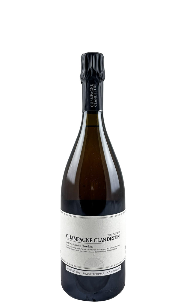 Bottle of Champagne Clandestin, Champagne Les Semblables, 2018 - Sparkling Wine - Flatiron Wines & Spirits - New York