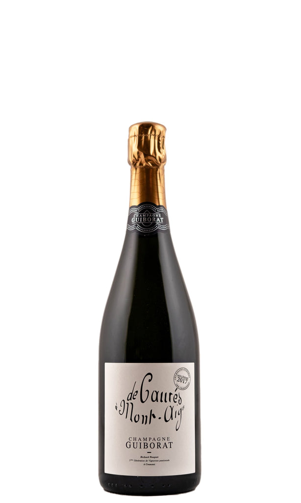 Bottle of Champagne Guiborat, Blanc de Blancs De Caures a Mont Aigu Grand Cru Extra Brut, 2017 - Sparkling Wine - Flatiron Wines & Spirits - New York