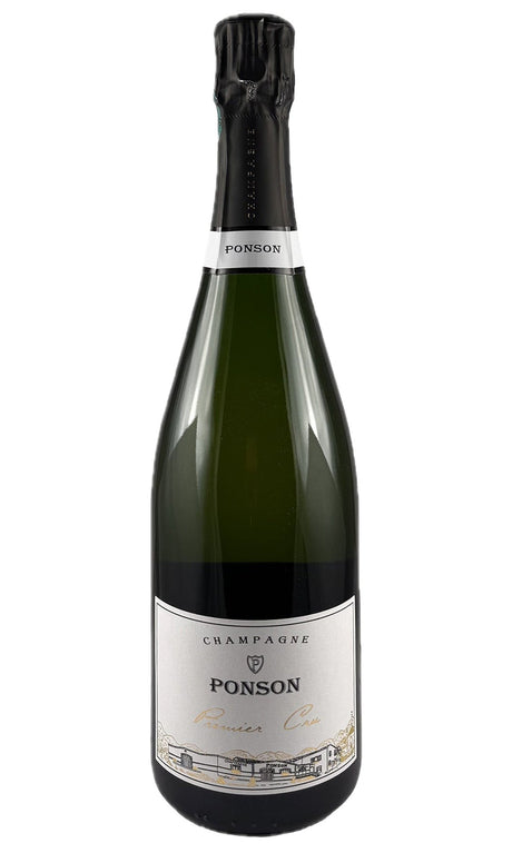 Bottle of Champagne Ponson, 1er Cru Extra Brut, NV - Sparkling Wine - Flatiron Wines & Spirits - New York