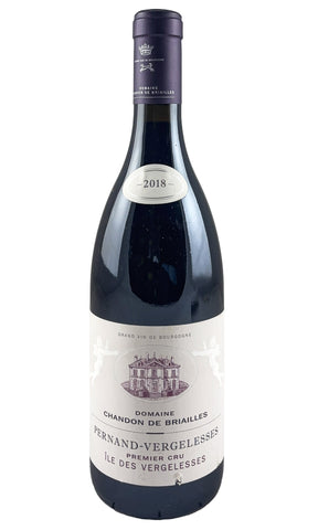 Bottle of Chandon de Briailles, Pernand-Vergelesses 1er Cru Les Vergelesses, 2018 - Red Wine - Flatiron Wines & Spirits - New York
