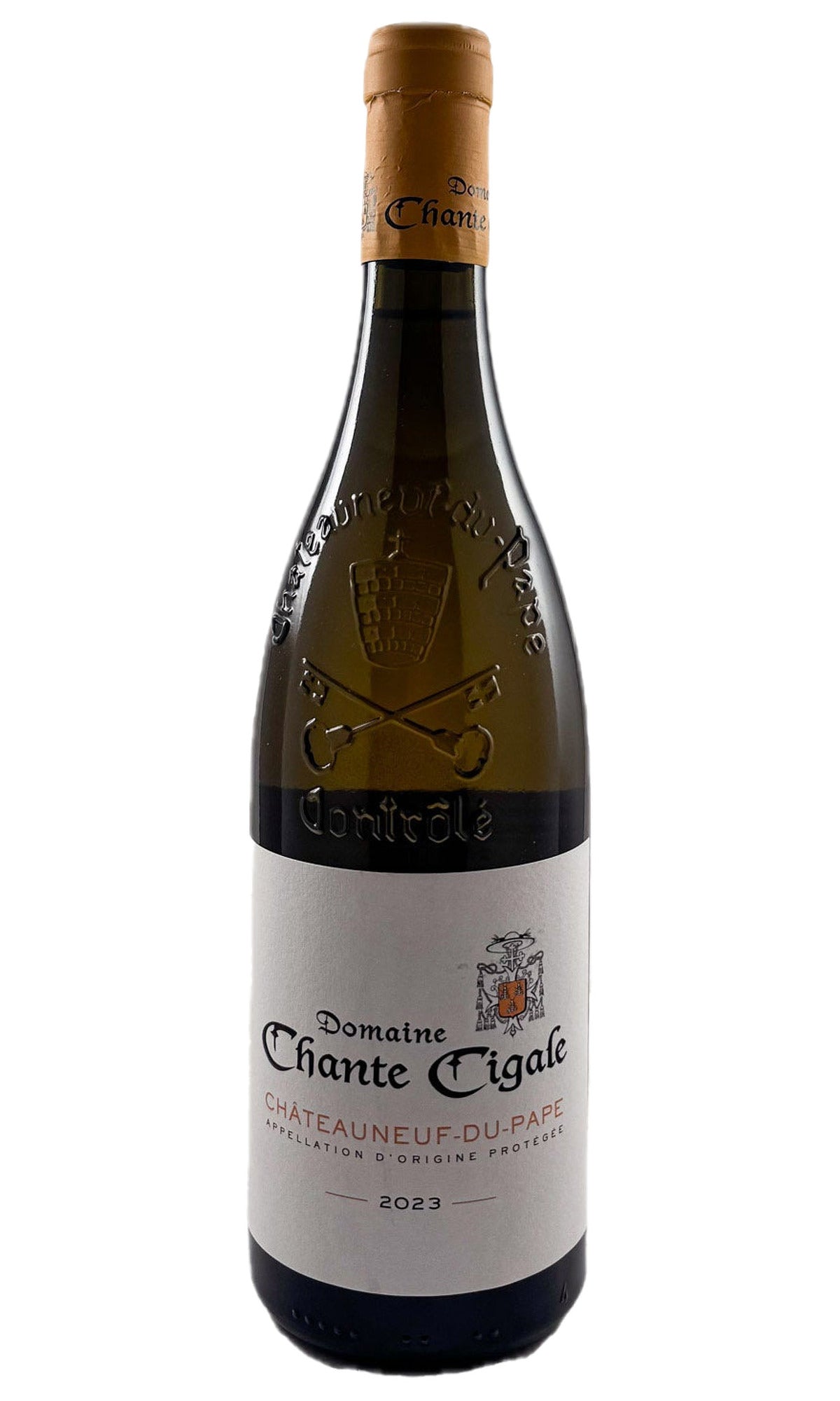 Bottle of Chante Cigale, Chateauneuf-du-Pape Blanc, 2023 - White Wine - Flatiron Wines & Spirits - New York