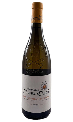 Bottle of Chante Cigale, Chateauneuf-du-Pape Blanc, 2023 - White Wine - Flatiron Wines & Spirits - New York