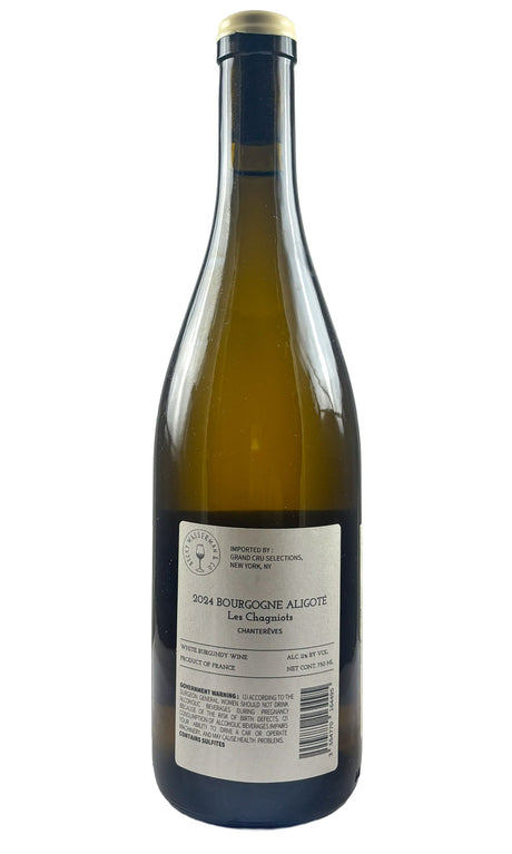Bottle of Chantereves, Bourgogne Aligote Les Chagniots, 2024 - White Wine - Flatiron Wines & Spirits - New York