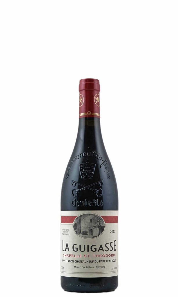 Bottle of Chapelle Saint Theodoric, Chateauneuf-du-Pape "La Guigasse", 2015 - Red Wine - Flatiron Wines & Spirits - New York