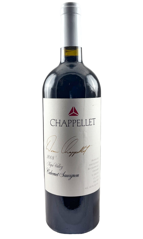 Bottle of Chappellet, Cabernet Sauvignon Signature, 2008 - Red Wine - Flatiron Wines & Spirits - New York