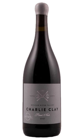 Bottle of Charlie Clay, Russian River Valley Pinot Noir, 2021 - Red Wine - Flatiron Wines & Spirits - New York
