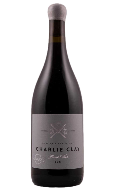 Bottle of Charlie Clay, Russian River Valley Pinot Noir, 2021 - Red Wine - Flatiron Wines & Spirits - New York