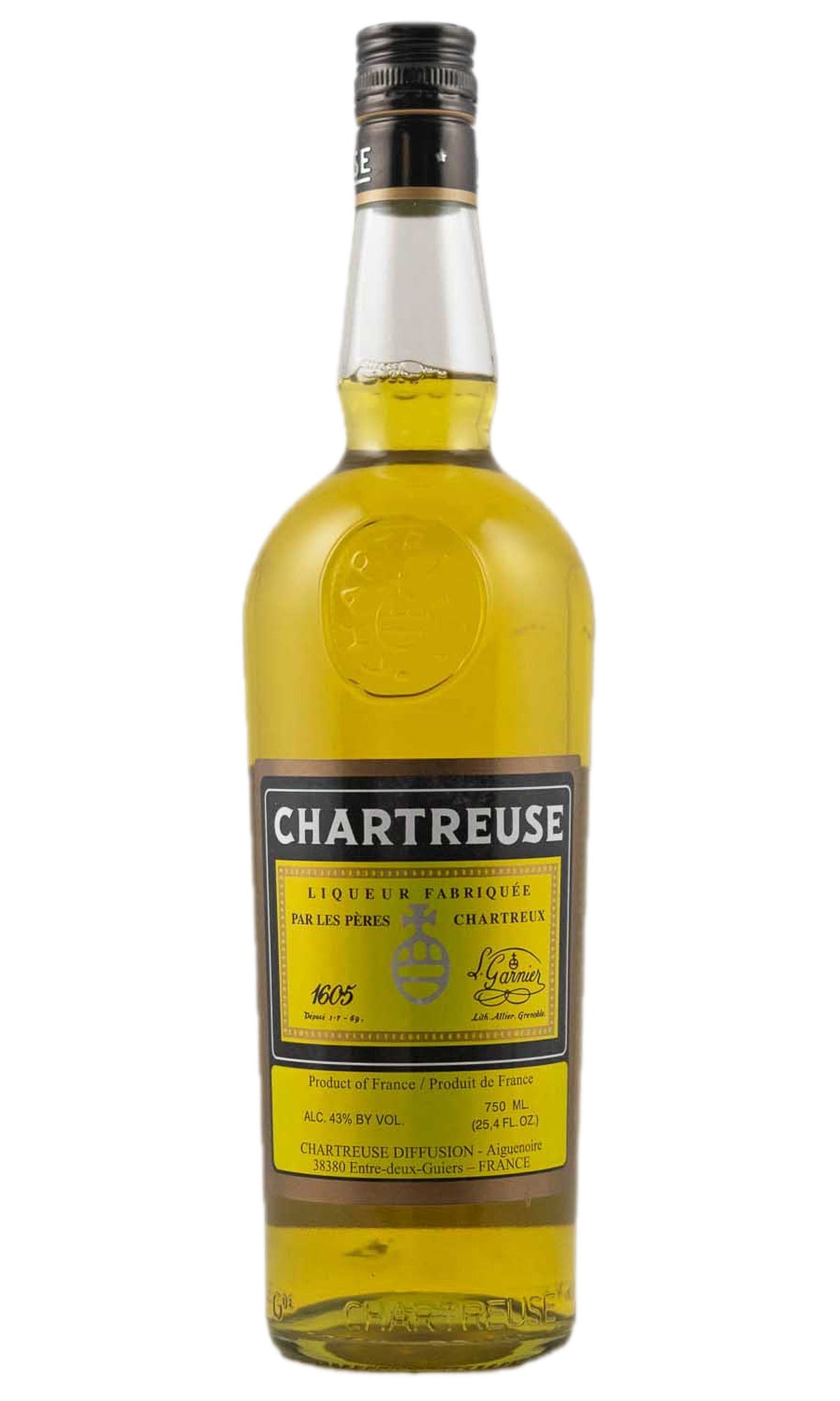 Bottle of Chartreuse, Yellow (One Per Customer) - Spirit - Flatiron Wines & Spirits - New York