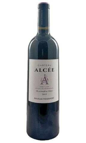 Bottle of Chateau Alcee, Castillon Cotes De Bordeaux, 2019 (Ex-Negociant) - Red Wine - Flatiron Wines & Spirits - New York