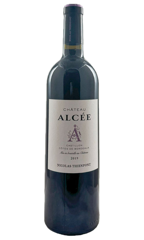 Bottle of Chateau Alcee, Castillon Cotes De Bordeaux, 2019 (Ex-Negociant) - Red Wine - Flatiron Wines & Spirits - New York