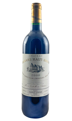 Bottle of Chateau Bahans Haut Brion, Pessac Leognan, 2000 - Red Wine - Flatiron Wines & Spirits - New York