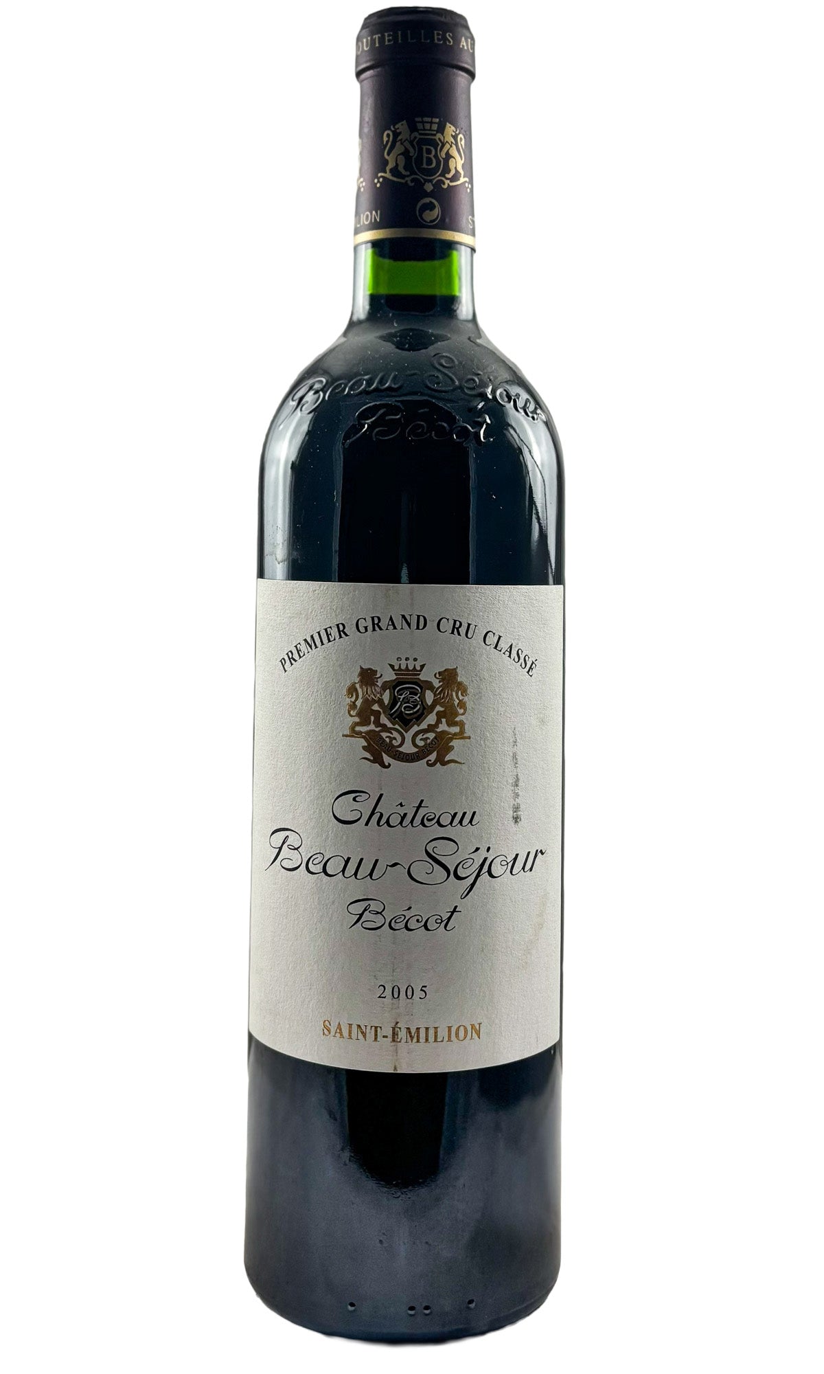 Bottle of Chateau Beau-Sejour Becot, Saint-Emilion, 2005 - Red Wine - Flatiron Wines & Spirits - New York