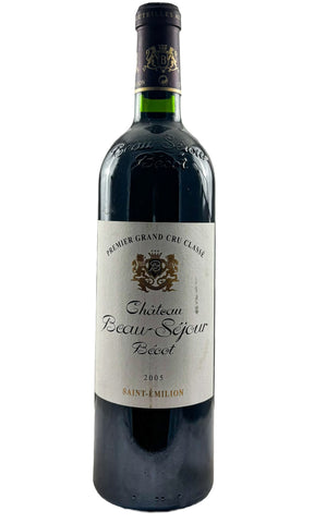 Bottle of Chateau Beau-Sejour Becot, Saint-Emilion, 2005 - Red Wine - Flatiron Wines & Spirits - New York
