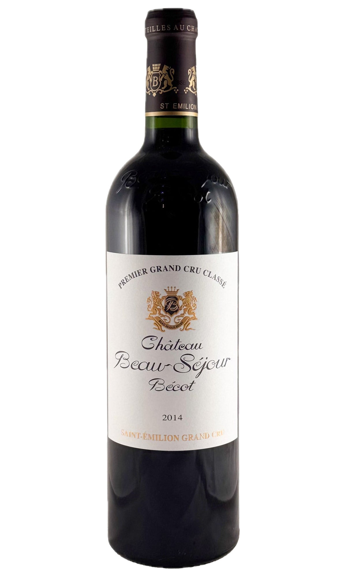 Bottle of Chateau Beau-Sejour Becot, Saint-Emilion, 2014 - Red Wine - Flatiron Wines & Spirits - New York