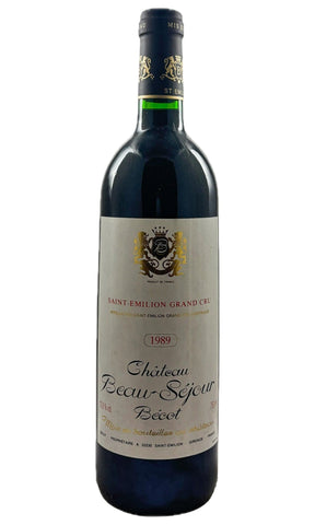 Bottle of Chateau Beau-Sejour Becot, Saint-Emilion Grand Cru, 1989 (Ex-Negociant) - Red Wine - Flatiron Wines & Spirits - New York