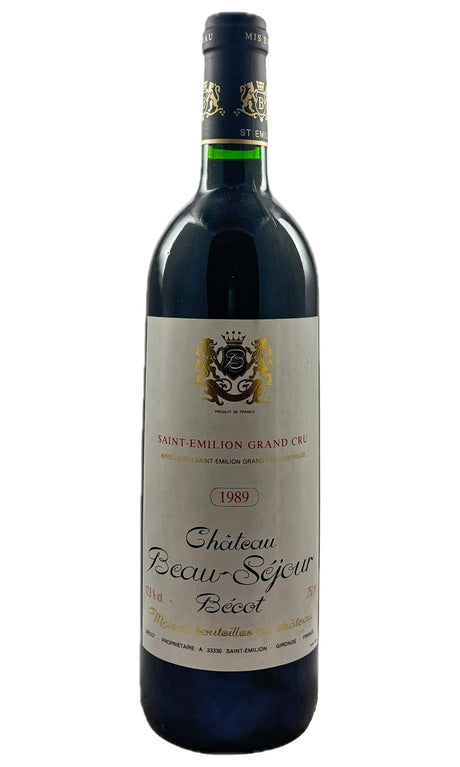 Bottle of Chateau Beau-Sejour Becot, Saint-Emilion Grand Cru, 1989 (Ex-Negociant) - Red Wine - Flatiron Wines & Spirits - New York