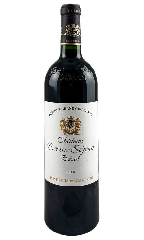 Bottle of Chateau Beau-Sejour Becot, Saint Emilion Grand Cru, 2014 - Red Wine - Flatiron Wines & Spirits - New York