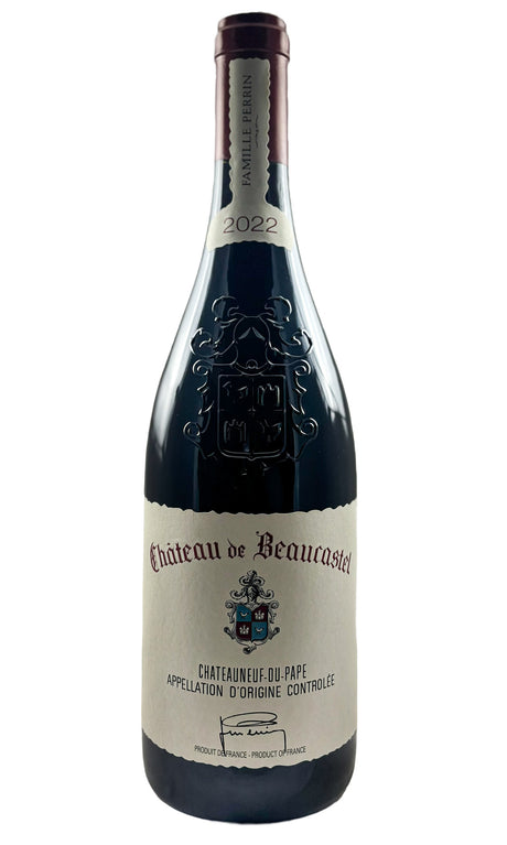 Bottle of Chateau Beaucastel, Chateauneuf du Pape, 2022 - Red Wine - Flatiron Wines & Spirits - New York