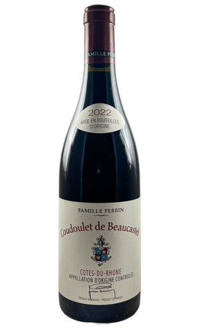 Bottle of Chateau Beaucastel, Cotes-du-Rhone 'Coudoulet du Beaucastel', 2022 - Red Wine - Flatiron Wines & Spirits - New York