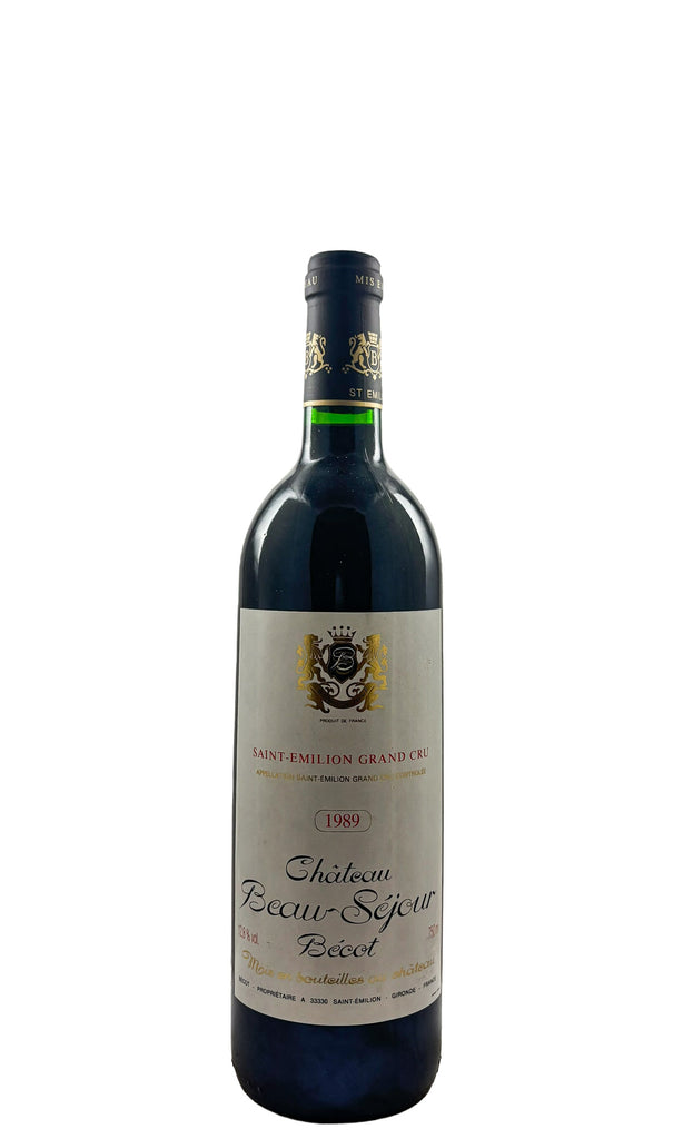 Bottle of Chateau Beausejour, Becot Saint-Emilion Grand Cru, 1989 (Ex-Negociant) - Red Wine - Flatiron Wines & Spirits - New York