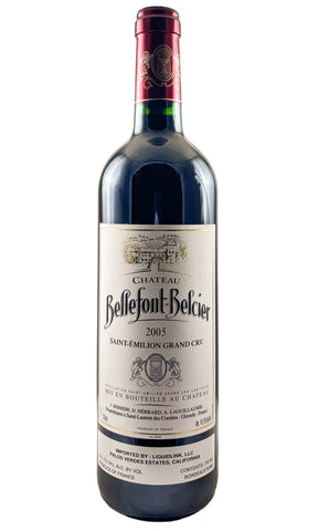 Bottle of Chateau Bellefont Belcier, Saint-Emilion, 2005 - Red Wine - Flatiron Wines & Spirits - New York