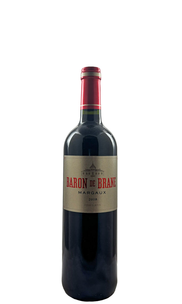 Bottle of Chateau Brane-Cantenac, Le Baron de Brane' Margaux, 2018 - Red Wine - Flatiron Wines & Spirits - New York