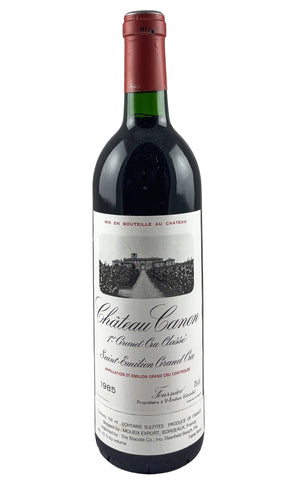 Bottle of Chateau Canon, Saint-Emilion, 1985 - Red Wine - Flatiron Wines & Spirits - New York