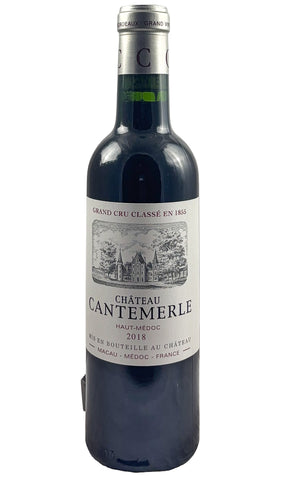 Bottle of Chateau Cantemerle, Haut-Medoc, 2018 (375ml) - Red Wine - Flatiron Wines & Spirits - New York