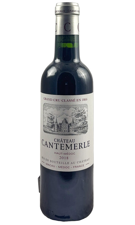 Bottle of Chateau Cantemerle, Haut-Medoc, 2018 (375ml) - Red Wine - Flatiron Wines & Spirits - New York