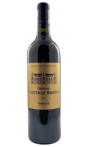 Bottle of Chateau Cantenac-Brown, Margaux, 2005 - Red Wine - Flatiron Wines & Spirits - New York