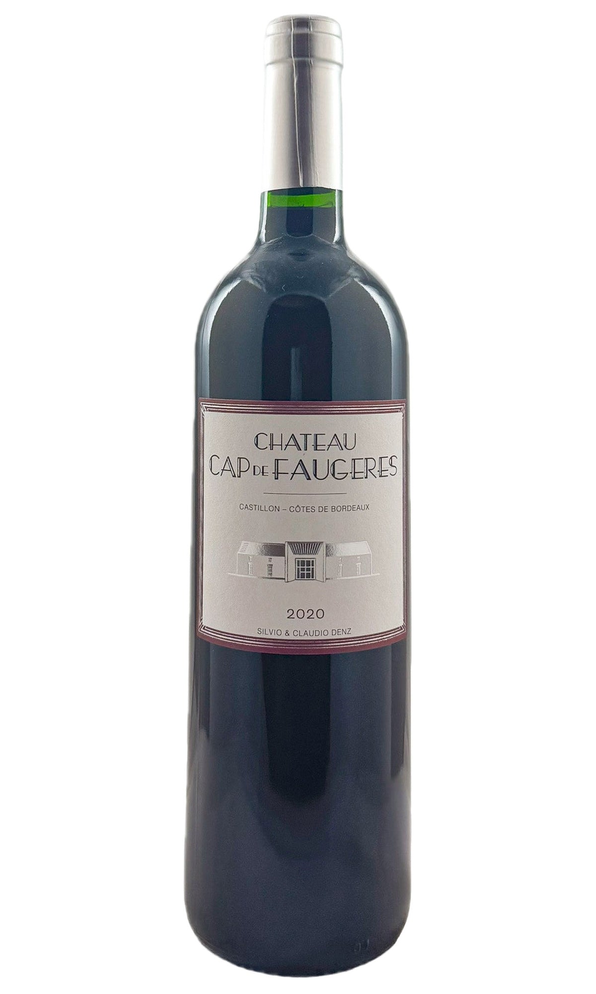 Bottle of Chateau Cap de Faugeres, Castillon Cotes Bordeaux, 2020 - Red Wine - Flatiron Wines & Spirits - New York