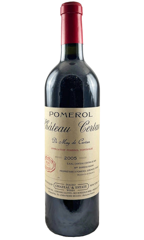 Bottle of Chateau Certan de May, Pomerol, 2005 - Red Wine - Flatiron Wines & Spirits - New York