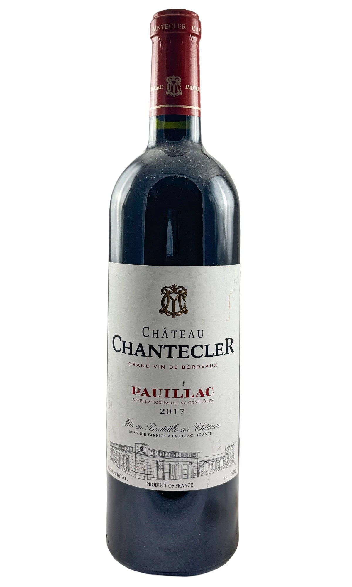 Bottle of Chateau Chantecler, Pauillac, 2017 - Red Wine - Flatiron Wines & Spirits - New York